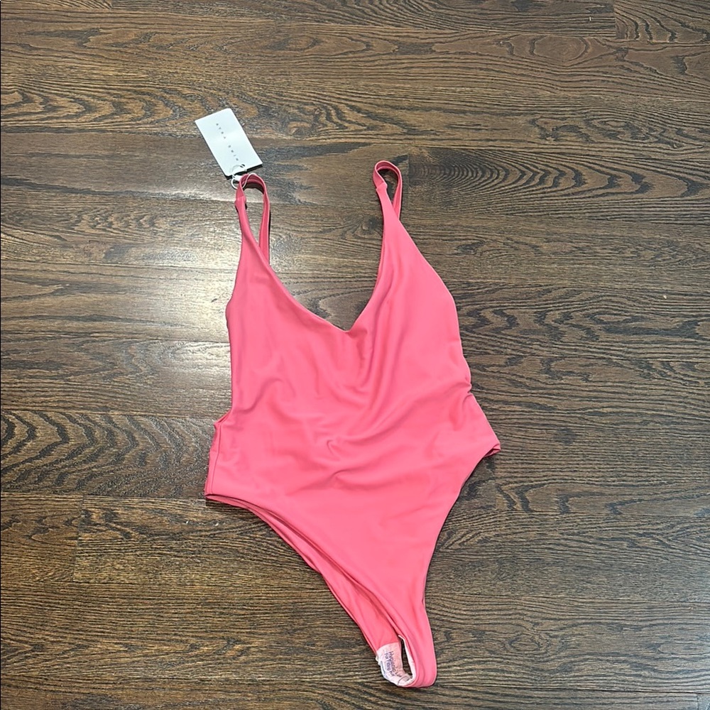 Elegant Pink Women's One-Piece Swimsuit NWT